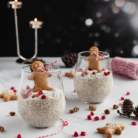 Gingerbread & Chia Overnight Oats